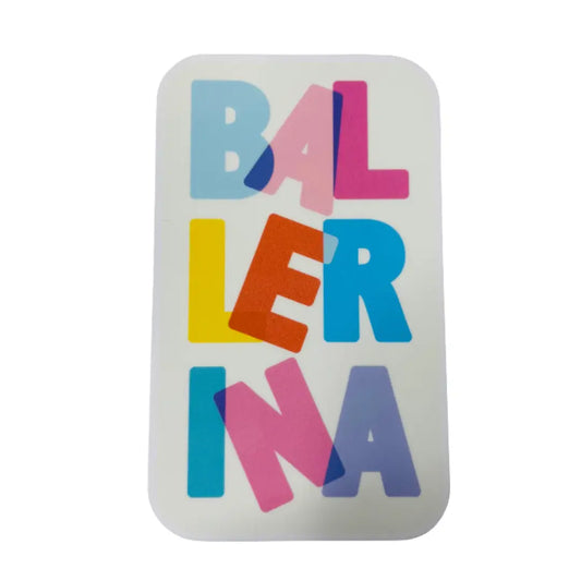 Ballerina Pastels Dance Sticker