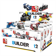 Load image into Gallery viewer, Builder Master, 12pcs in One Display Building Bricks 323 Pcs
