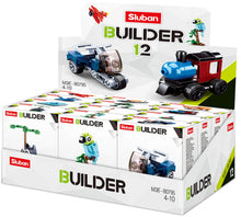 Load image into Gallery viewer, New Builder Assortment 12-in-1 Display Building Brick Set
