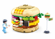 Load image into Gallery viewer, Food Court Hamburger House Building Brick Kit (264 Pcs)
