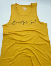 Load image into Gallery viewer, Clothing- Beautiful Soul Racerback Tank-top
