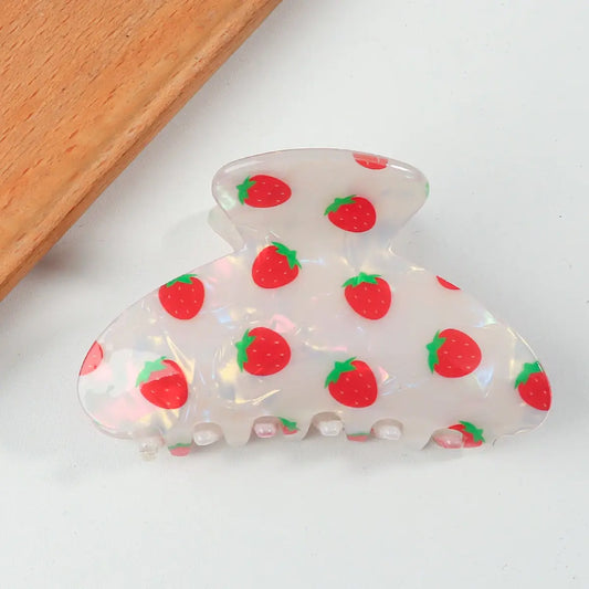 Fruit Claw Clip - 3.25"