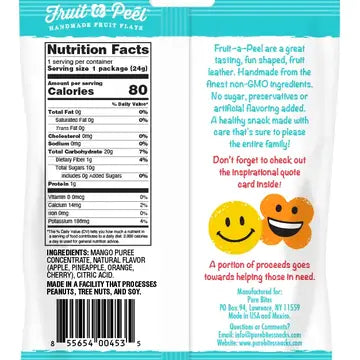 Snacks - Fruit-A-Peel Tangy Hawaiian Fusion