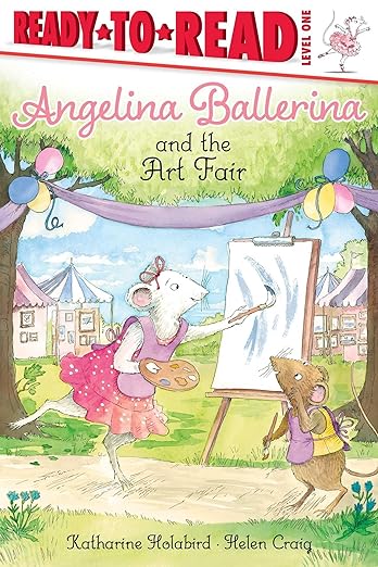 Books- Angelina Ballerina and the Art Fair
