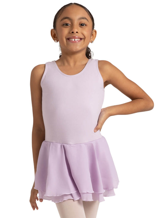 Double Layered Skirt Tank Dress
