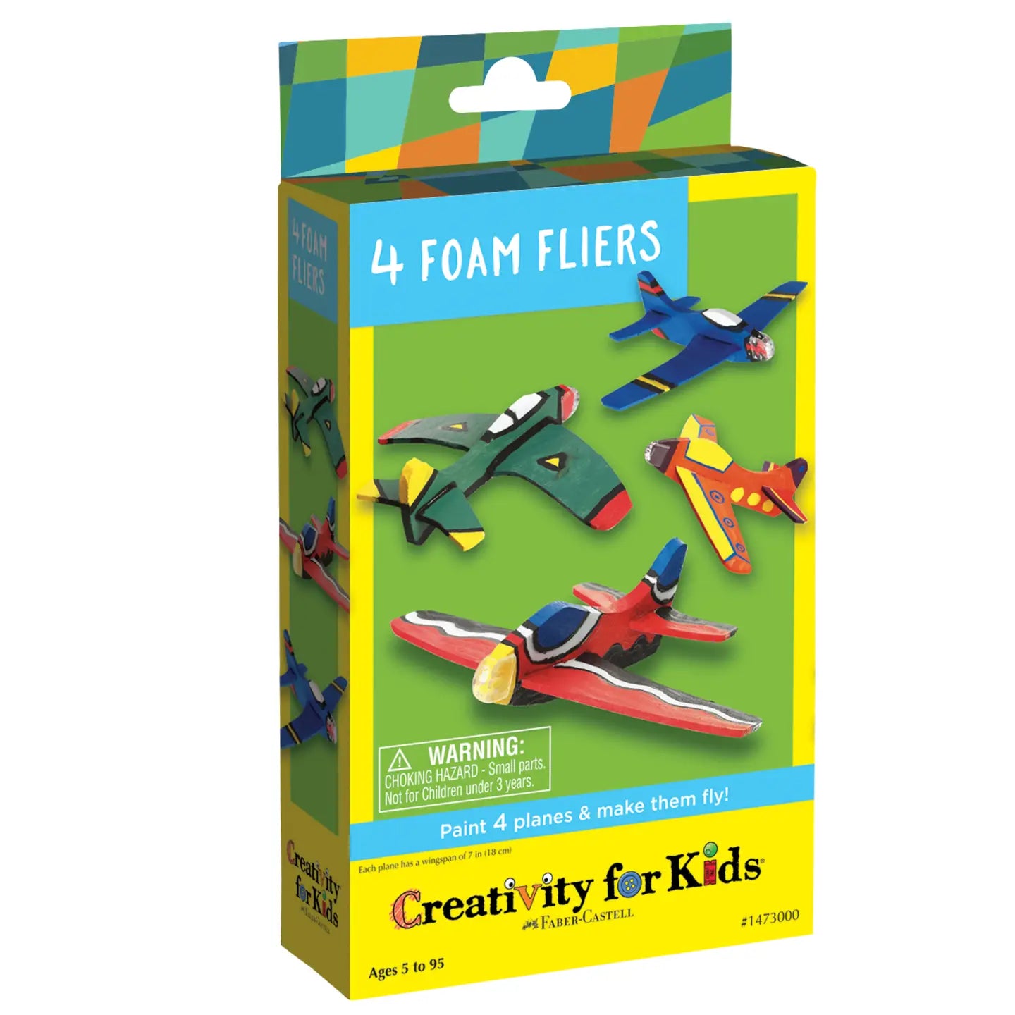 4 Foam Fliers Stunt Squadron Mini Kit - Diy Craft Kit