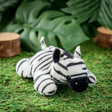 Load image into Gallery viewer, Stuffed Animals- 4&quot; Mini Stuffed Zebra

