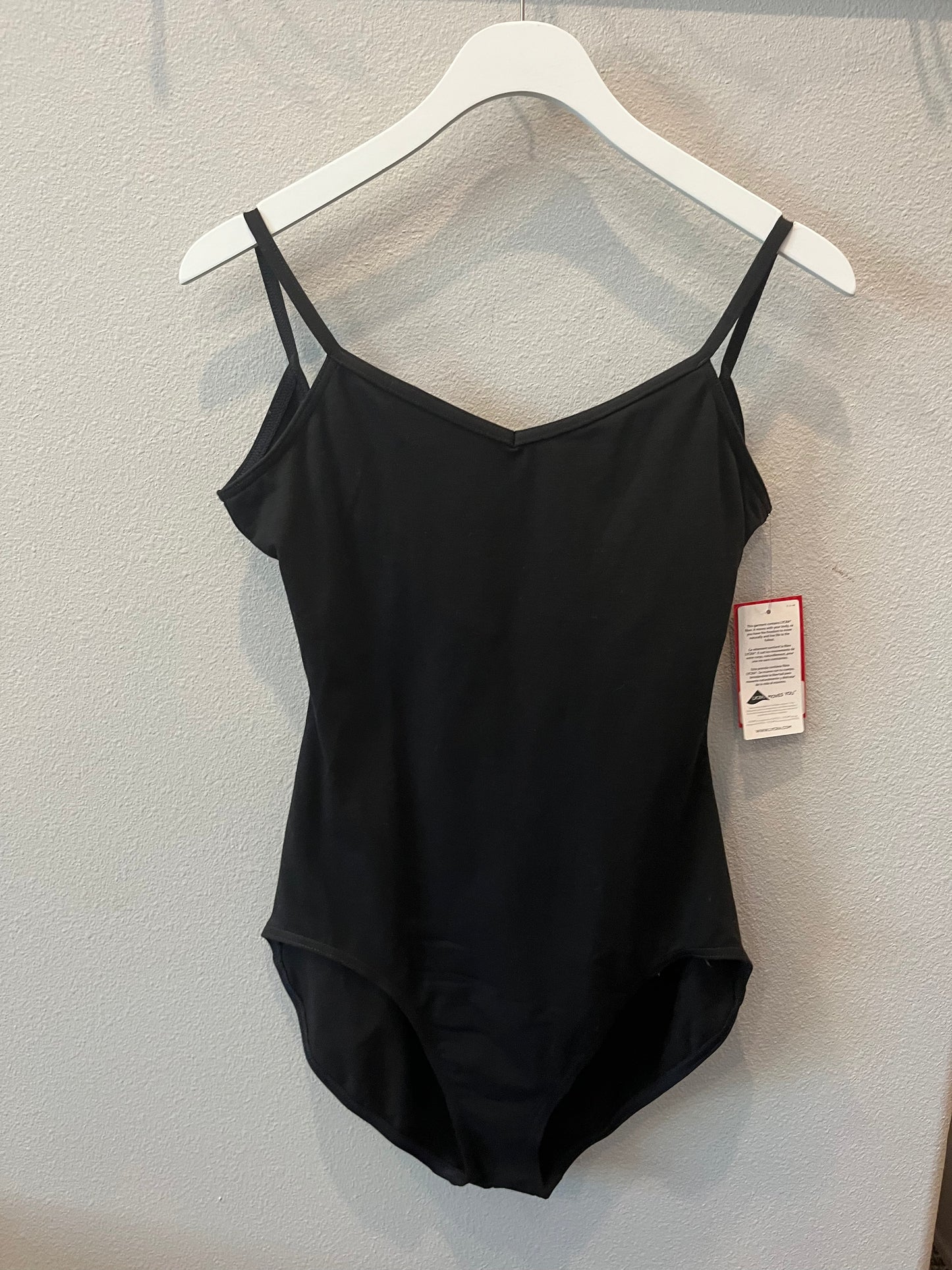 Leotards- Black Leotard - Strappy Back