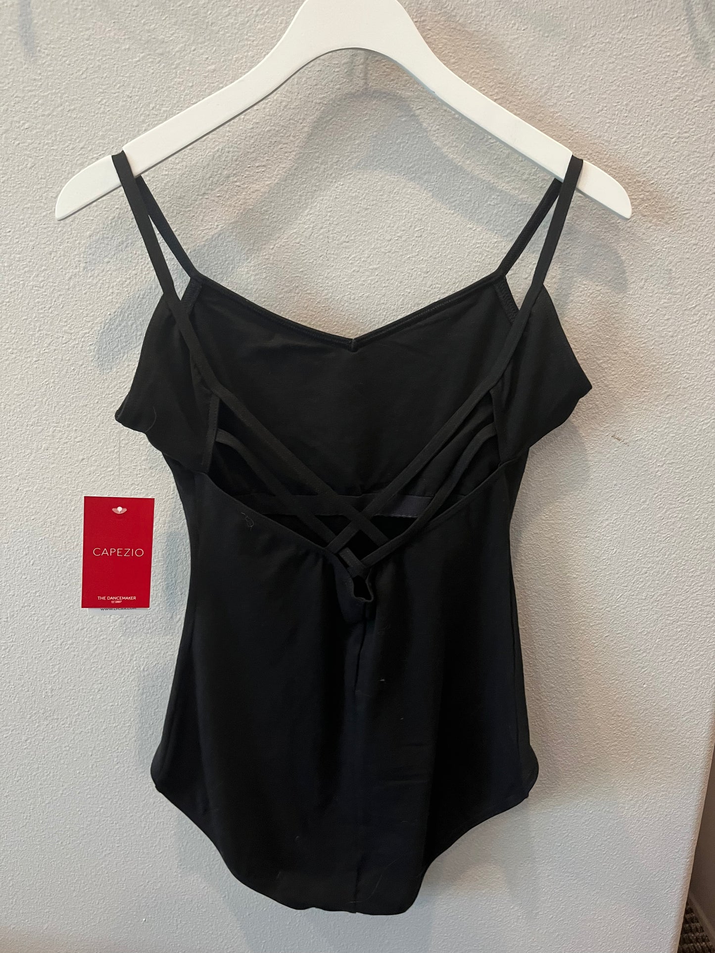 Leotards- Black Leotard - Strappy Back