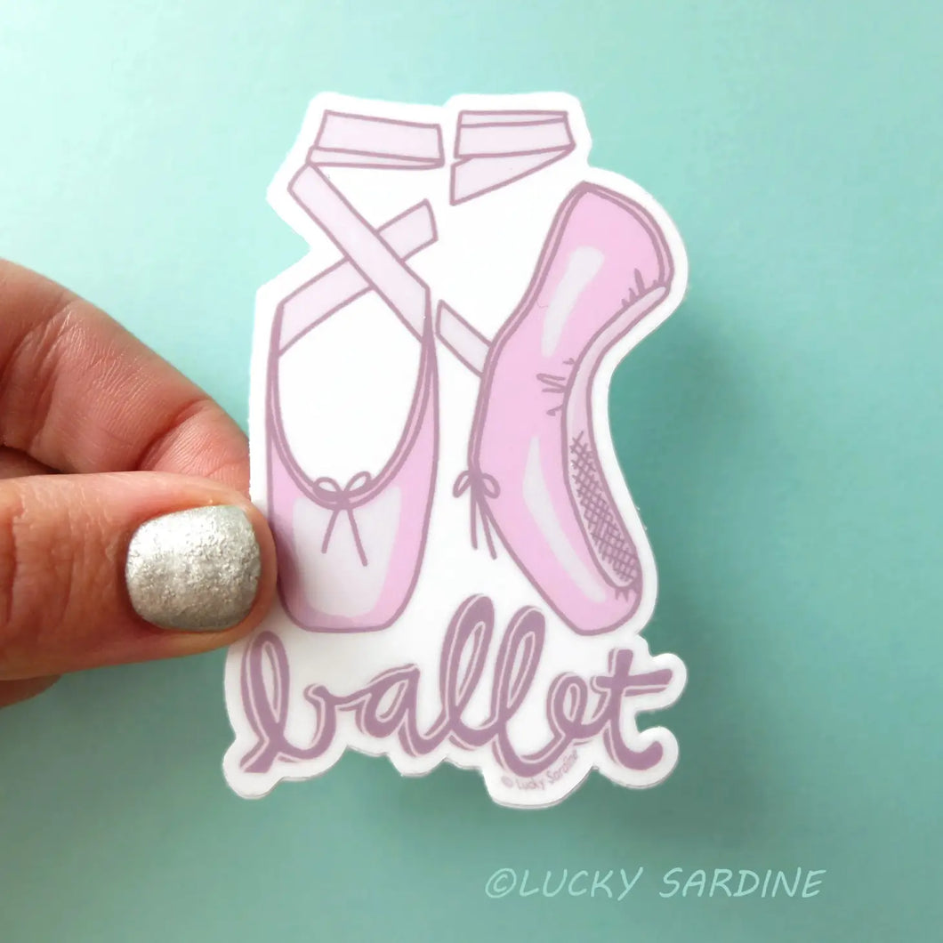 Ballet Dance Vinyl Sticker