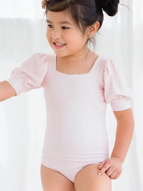 Leotards- Puff Sleeve Leotard