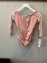 Load image into Gallery viewer, Pink Floral Sleeve Leotard
