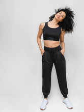 Load image into Gallery viewer, Sporty-Chic Lightweight Pleated Athleisure Joggers
