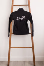 Load image into Gallery viewer, Youth Black BritZa Zip Up
