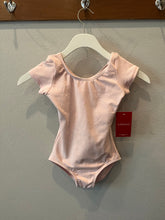 Load image into Gallery viewer, Pink Cap Sleeve Leotard
