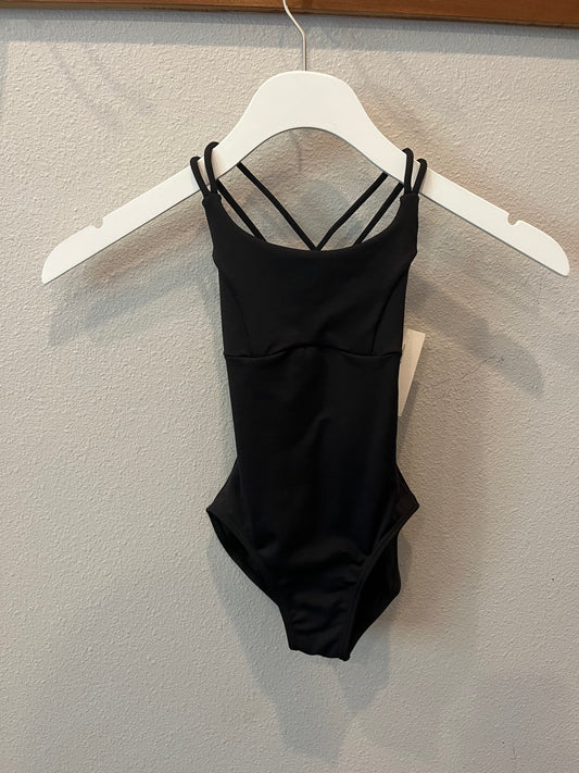 Leotards- So Danca Black Leotard - SL19