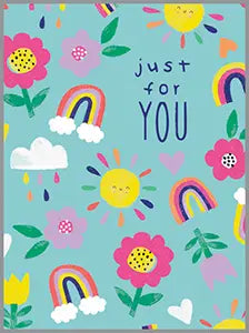 Gift Enclosure Card - Rainbows & Sunshine