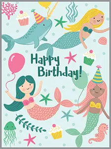 Gift Enclosure Card - Mermaids