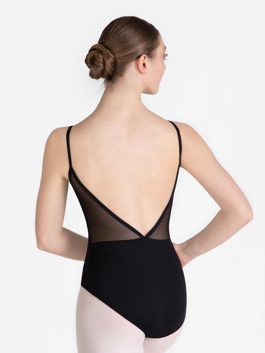 Leotards- Studio Collection Mesh Black Leotard