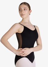 Load image into Gallery viewer, Studio Collection Mesh Black Leotard
