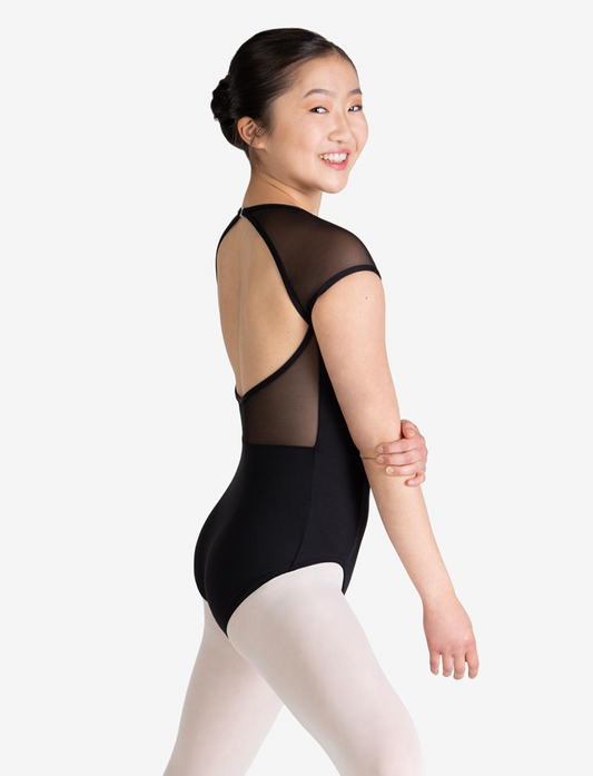 Leotards- Studio Collection Raglan Sleeve High Neck Leotard