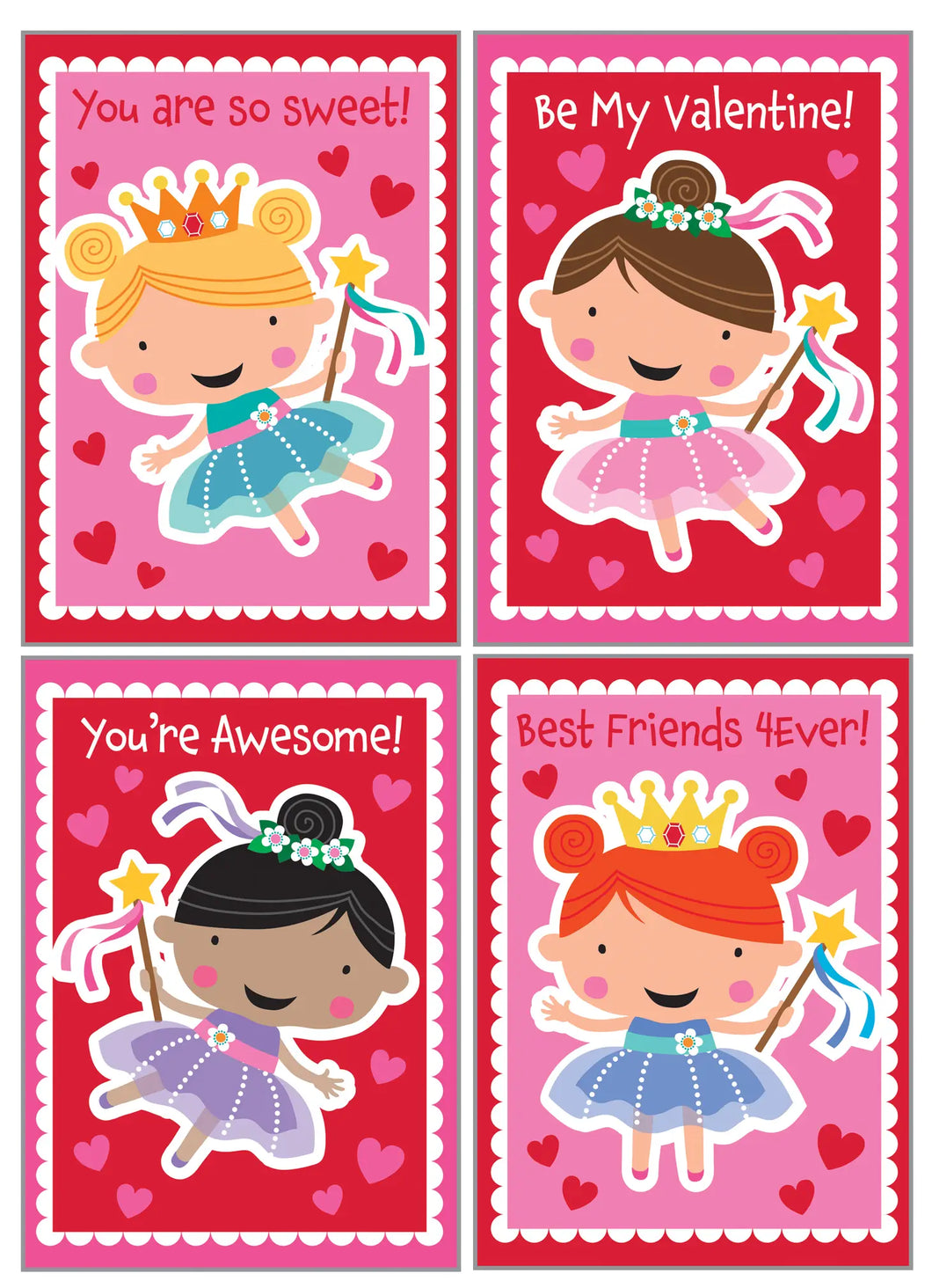 Kids Valentines Pack - Sweet Princess