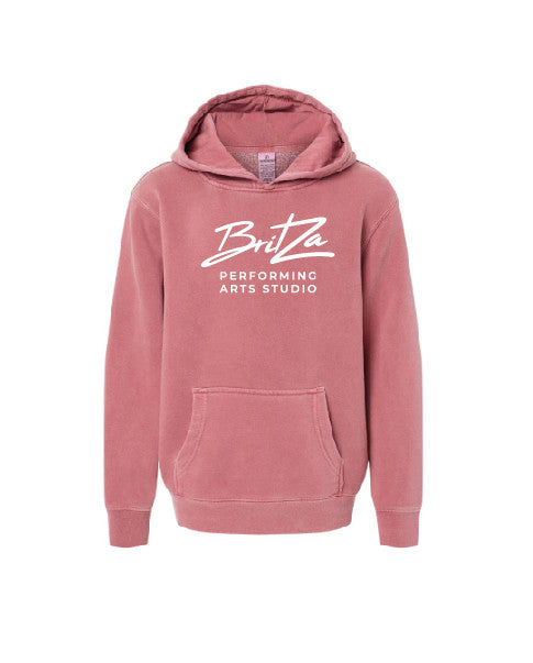 Clothing- Youth Pigment Washed Hoodie