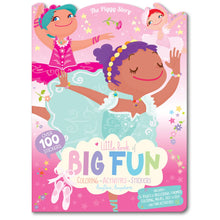 Load image into Gallery viewer, Little Book of Big Fun Activity Book | Pretty Ballerinas
