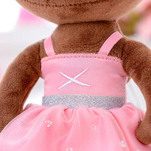 Load image into Gallery viewer, Stuffed Animals- Plush African American Ballerina Doll
