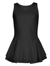 Load image into Gallery viewer, Leotards- Double Layer Skirt Tank Dress
